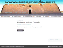 Tablet Screenshot of casagrande.com