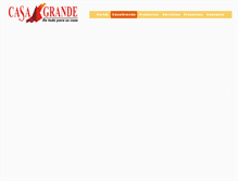 Tablet Screenshot of casagrande.com.pe