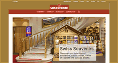 Desktop Screenshot of casagrande.ch
